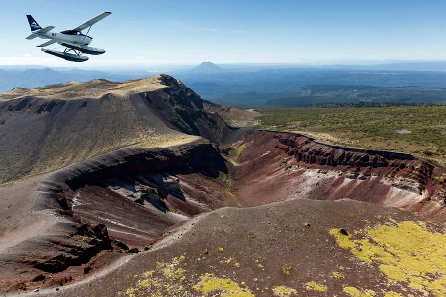 Rotorua: Scenic Flight over Mt Tarawera & Waimangu Valley - Starting at Lake Rotorua with a floatplane takeoff