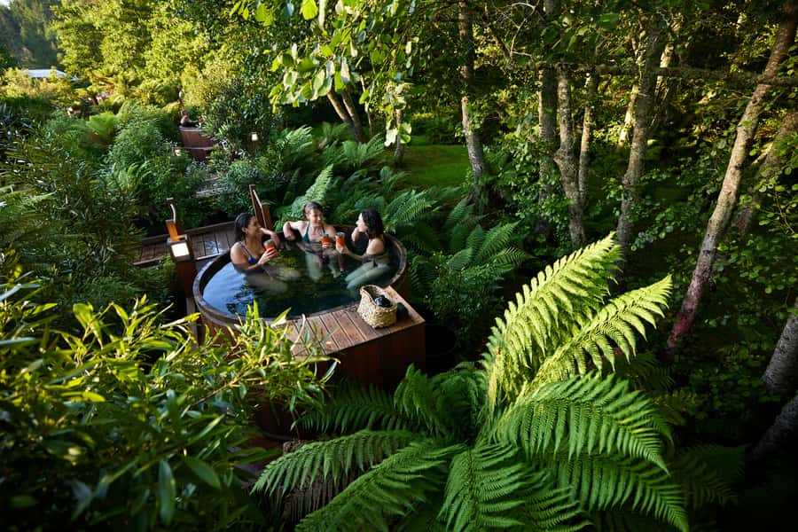 Rotorua: Secret Spot Hot Tubs - A private soak beside Rotorua’s native forest