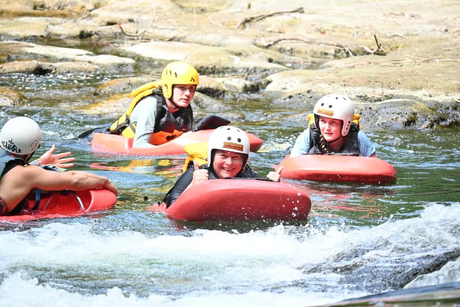 Rotorua Sledging: Kaituna White Water River Board Experience - Guides who keep the action under control