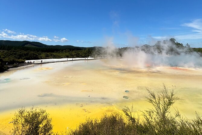 Rotorua & Taupo DayTour with Waiotapu & Huka Falls from Auckland - Waiotapu puts the heat under the morning