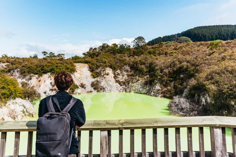 Rotorua: Wai-O-Tapu Geothermal Park Entry Ticket - Start with Lady Knox, not the main park