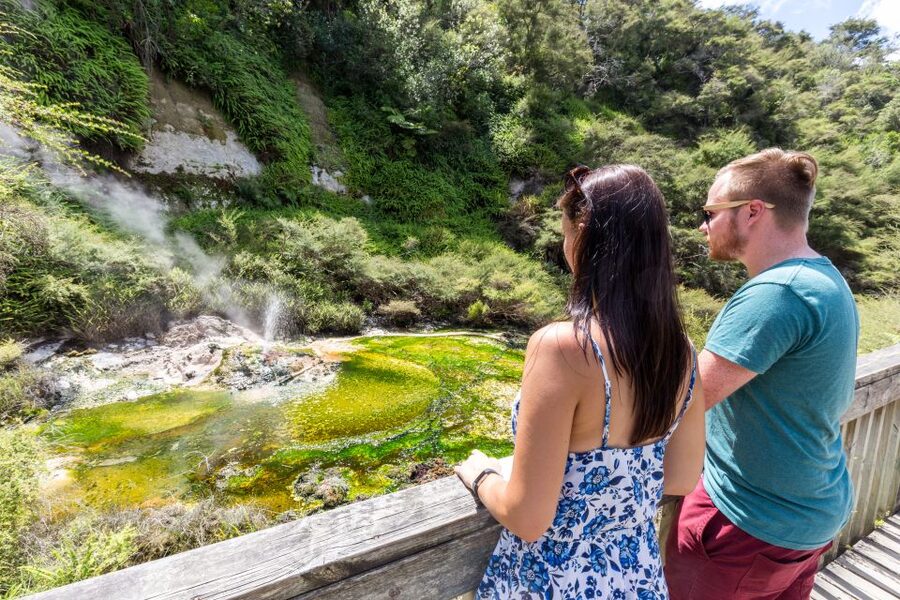 Rotorua: Waimangu Volcanic Valley Ticket & Self-Guided Walk - Getting to the valley from Rotorua or Taupo