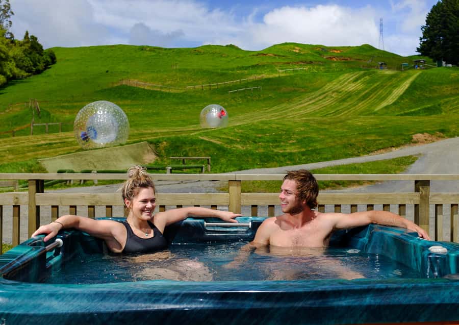 Rotorua: ZORB Inflatable Ball Rides - What Happens Before You Roll