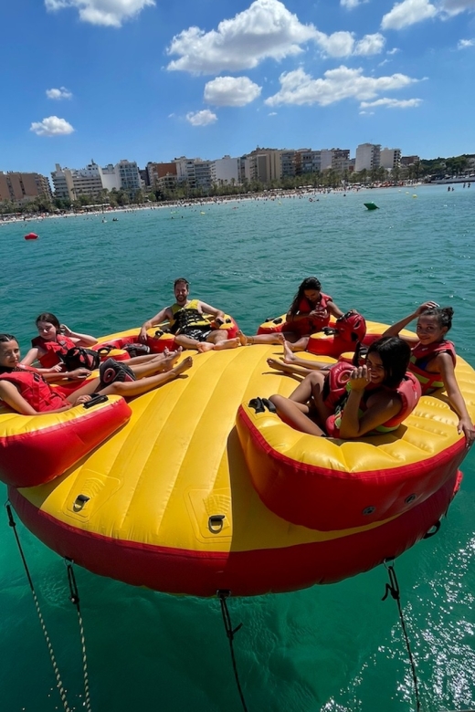 S'Arenal: Aqua Rocket Water Roller Coaster Ticket - Holding on at Playa de Palma