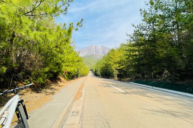 Sakurajima Century Lava Climb Journey with E-bike - Early stops explain the island before the climb
