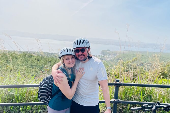 Sakurajima Century Lava Climb Journey with E-bike - The climb to Yunohira Observation Deck