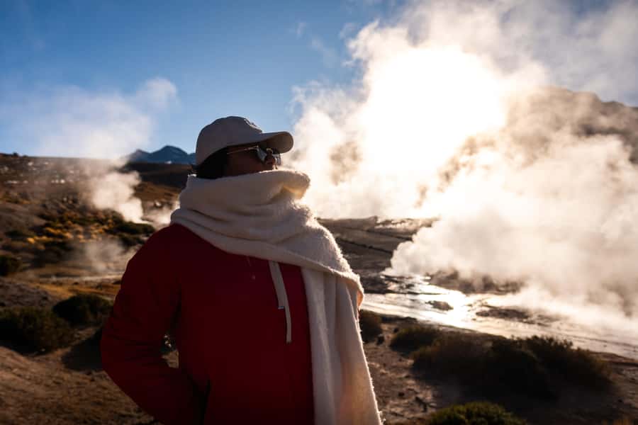 San Pedro de Atacama: El Tatio Geysers Tour - Breakfast after the coldest hour