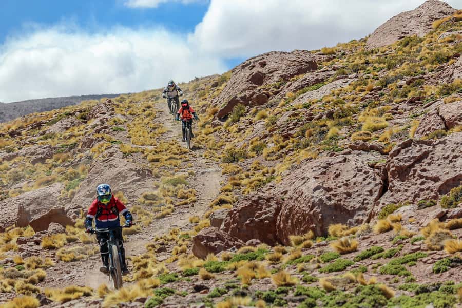 San Pedro de Atacama: Volcano Downhill Bike Tour - Fifteen miles through dirt, rock, and firm trail
