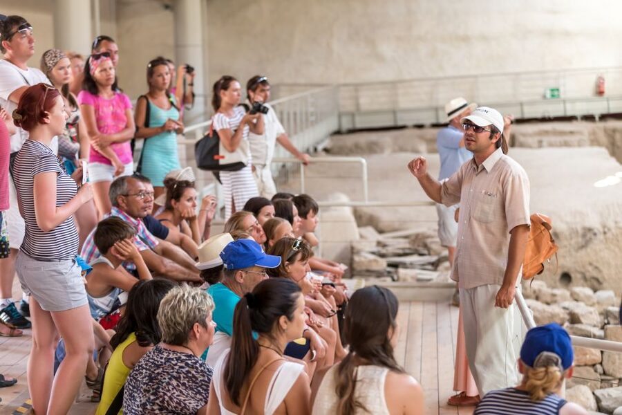 Santorini 2-Day Combo: Volcano Boat Cruise & Island Bus Tour - Thirassia for a slower island pause