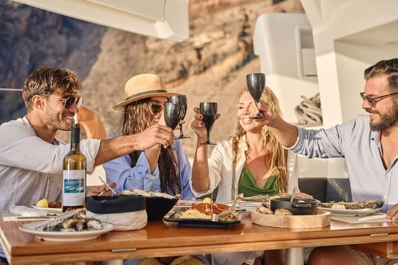 Santorini: Caldera Classic Catamaran Cruise w/ Meal & Drinks - Why seeing Santorini from the water matters