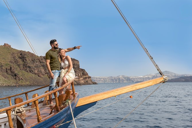 Santorini Caldera Cruise Tour (Volcano, Hot Springs, Thirassia) - Nea Kameni: a short hike across a live volcanic island