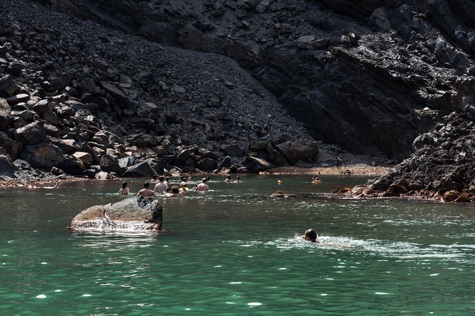 Santorini Caldera Cruise Tour (Volcano, Hot Springs, Thirassia) - Thirassia: two hours for lunch and a slower pace