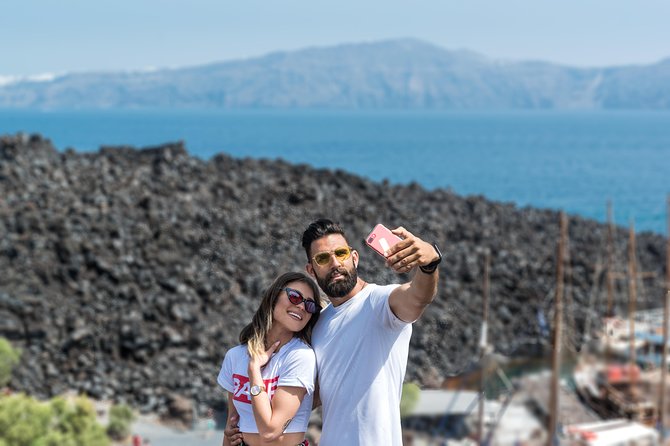 Santorini Caldera Cruise Tour (Volcano, Hot Springs, Thirassia) - The return sail gives you the best photo chances