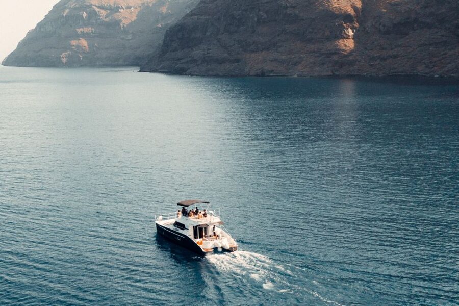 Santorini: Caldera Private Power Catamaran Cruise - Why seeing Santorini from the water changes the day