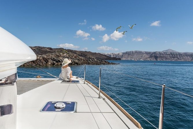 Santorini Caldera Sailing Tour with BBQ Lunch and Drinks - Palea Kameni and the caldera