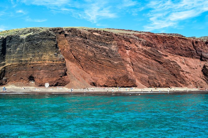 Santorini Caldera Sailing Tour with BBQ Lunch and Drinks - How the small group feels on board