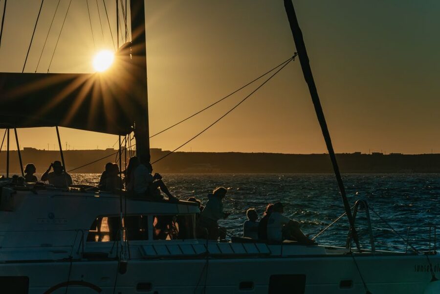 Santorini: Catamaran Caldera Cruise with Meal and Drinks - Who should book this Santorini catamaran cruise?