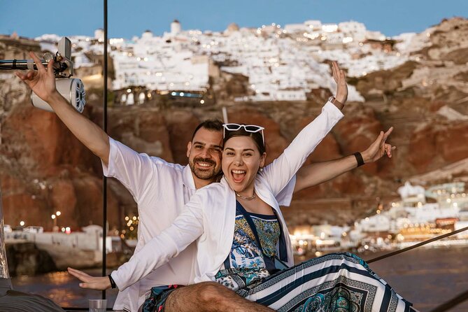 Santorini Catamaran Cruise with Greek Meal, Open-Bar and Sunset - Why seeing Santorini from the water matters