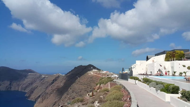 Santorini: Fira to Oia Caldera Hike with Guide - Imerovigli offers the high caldera views