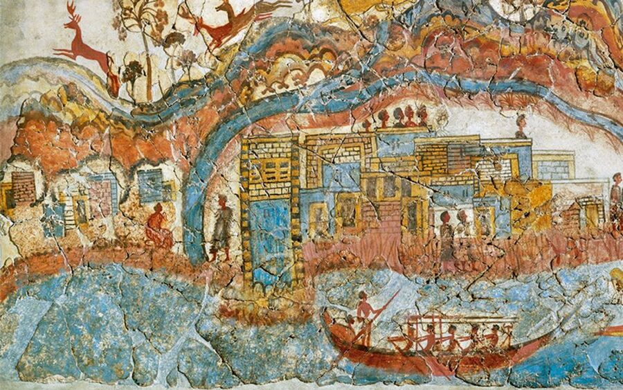 Santorini: Mythical Day Trip to Akrotiri with Volcano Cruise - Starting with Akrotiri’s buried city