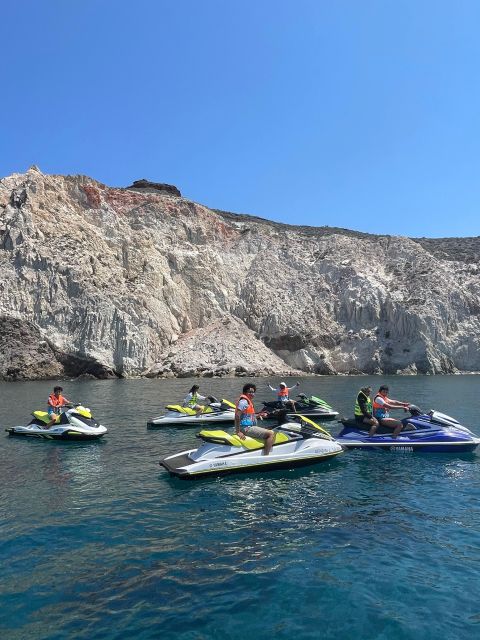 Santorini:Volcanic Beaches Cruise With Jet Ski - Key points at a glance