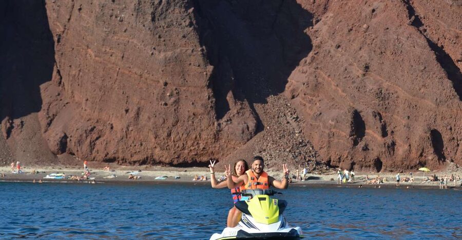 Santorini:Volcanic Beaches Cruise With Jet Ski - Practical tips for a better ride