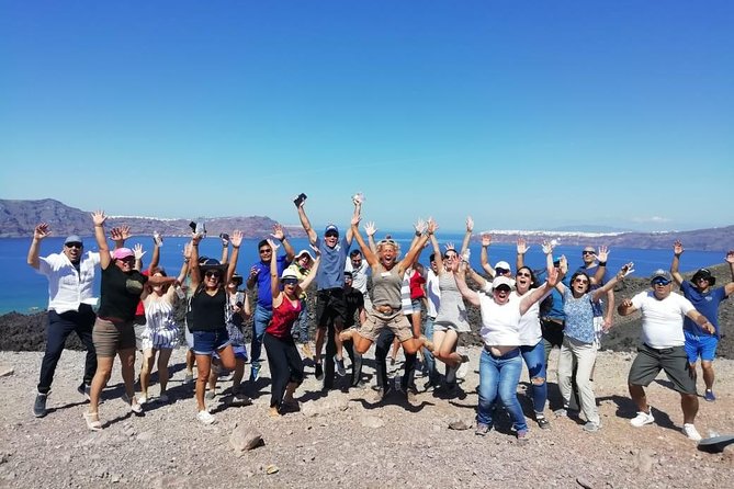 Santorini Volcanic Islands Cruise: Volcano, Hot Springs and Thirassia - Palea Kameni: a short swim beside the sulfur waters