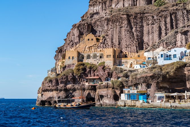 Santorini Volcano and Hot Springs Cruise Tour from Fira Old Port - The boat ride is part of the experience