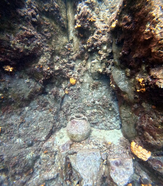 Scuba Diving in the Volcanic Caldera/shorelines of Santorini - Starting at Navy’s Waterworld