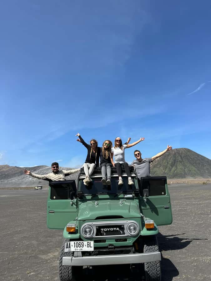 SHARED Bromo Jeep Tour include tickets From MALANG - Sunrise above the Bromo Tengger Caldera