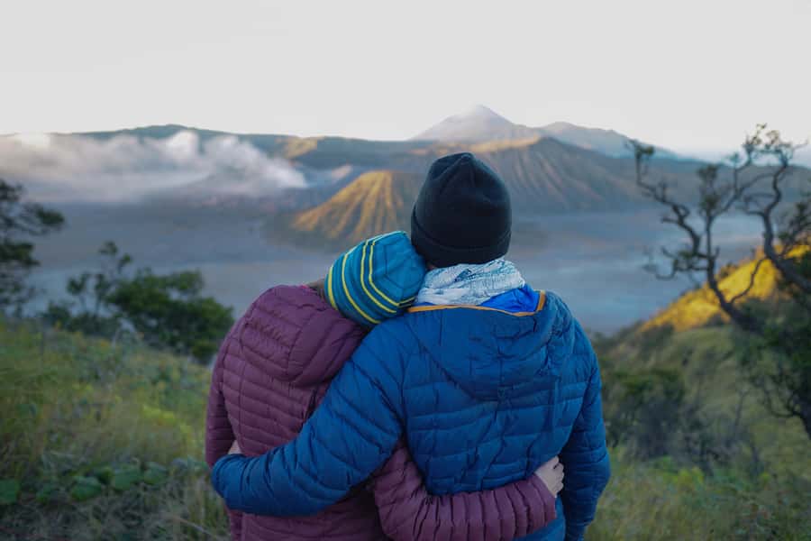 Shared Bromo Tour start from Malang - Walking to the Bromo crater