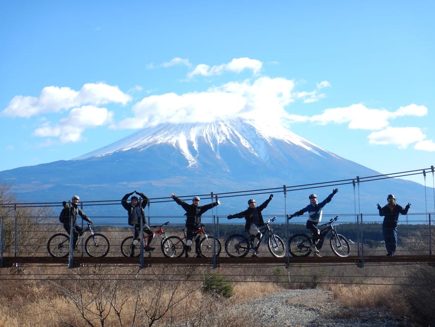 Shizuoka : Private Adventure E-bike Tour around Mt Fuji - Entering a Mt. Fuji lava cave