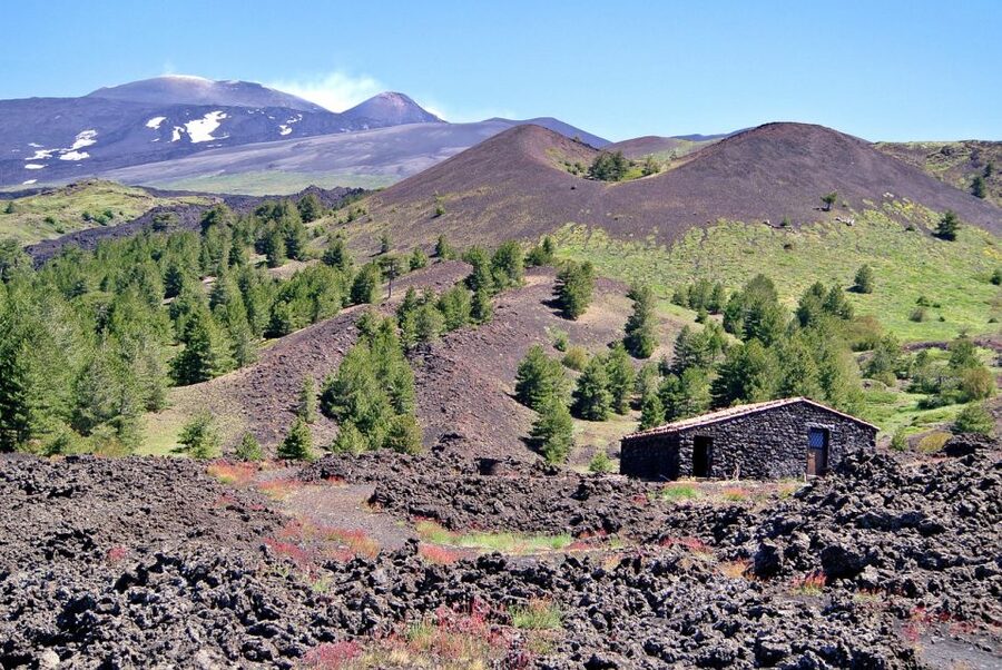 Sicily: Etna Volcano & Taormina Tour - Reaching Mount Etna and the Silvestri Craters