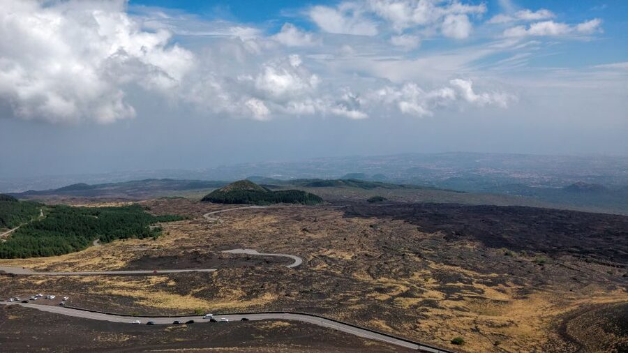 Sicily: Etna Volcano & Taormina Tour - Choosing the cable car or 4WD ascent