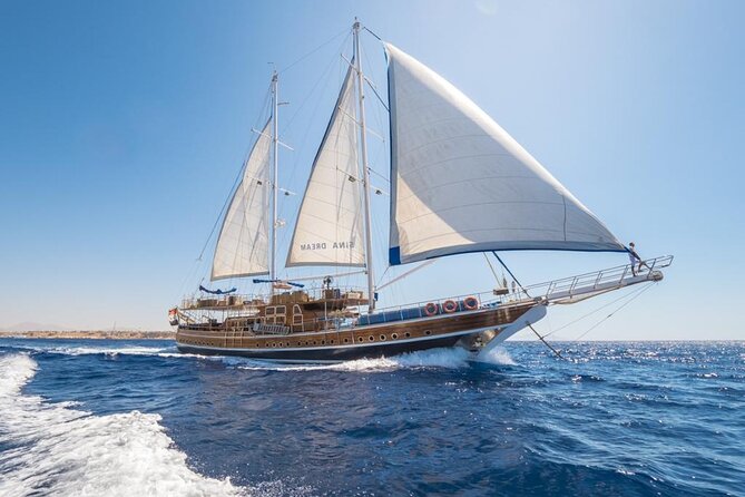 Snorkeling trip to Ras Mohamed & The White Island aboard Luxury Yacht - Seafood cream soup and an open buffet
