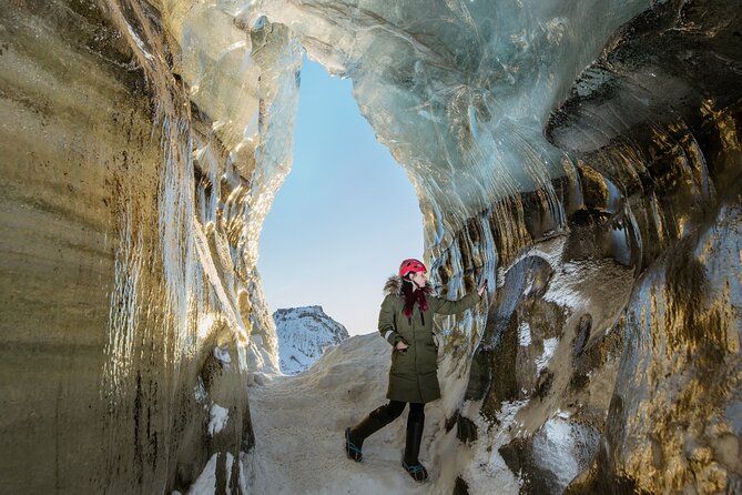 South Coast & Katla Ice Cave Adventure From Reykjavik in a 4x4 - Seljalandsfoss: A Waterfall With a Rear View
