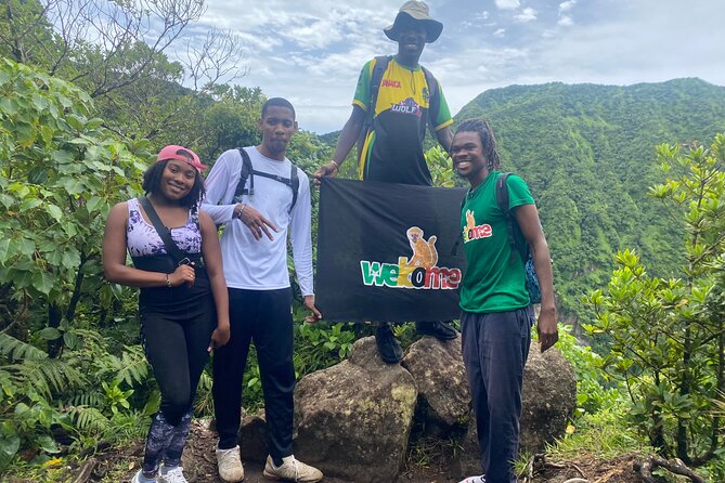 St.Kitts Volcano Hike To Mt. Liamuiga (Highest Peak On Island) - The crater rim is the payoff
