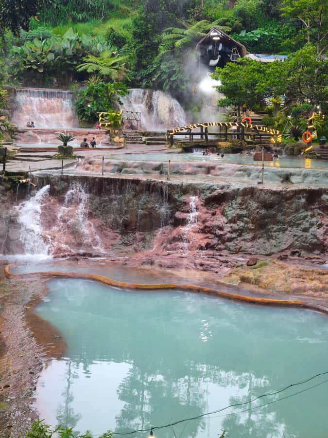 Start 10am Bandung Group Tour Volcano, Waterfalls, Hotspring - Key points to know before booking