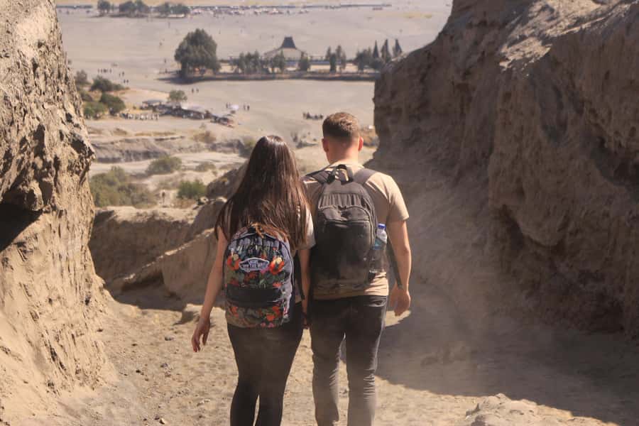 Start Probolinggo: Mount Bromo Sunrise Shared Guided Tour - Crossing the sand by 4WD jeep