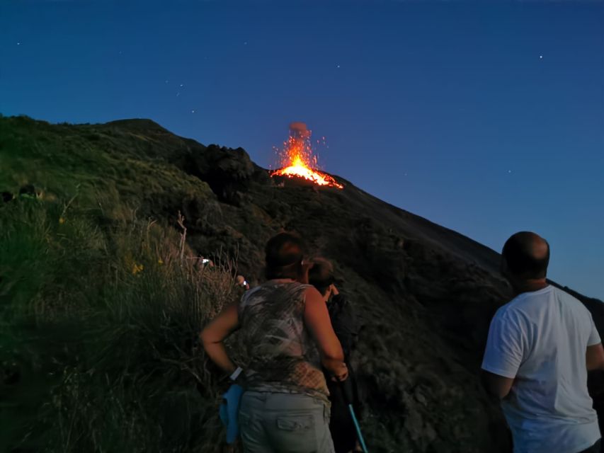 Stromboli: Sunset Trekking at Sciara del Fuoco - The climb through shrubs and island history