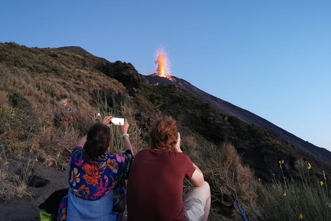 Stromboli: sunset trekking to Sciara del Fuoco - Ashàra - Meeting in Piazza San Vincenzo before sunset