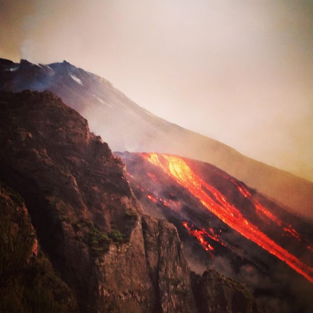 Stromboli: Sunset Trekking Tour - The 250-meter Sentiero Paesistico route