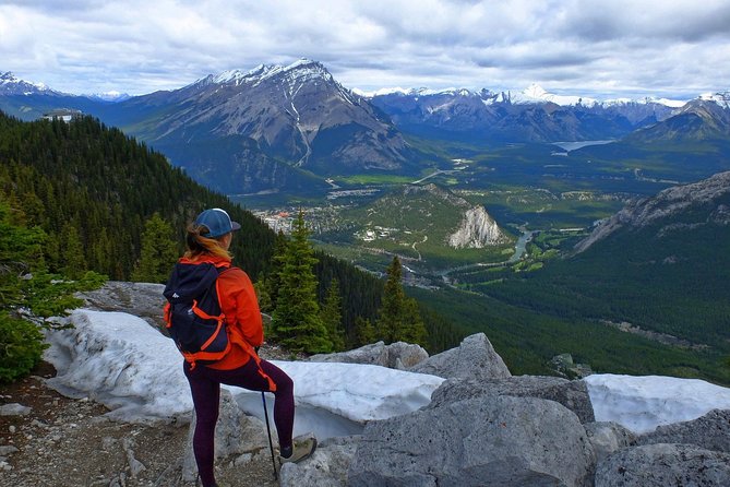 Sulphur Mountain Highline Trek in Banff - The views from Banff to Mount Assiniboine