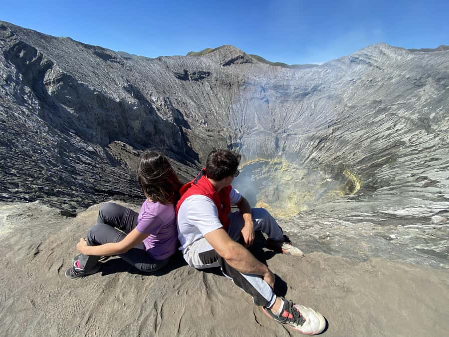 Surabaya: Mount Bromo Sunrise Efficient 1 Day Tour - Walking up to Bromo’s smoking crater
