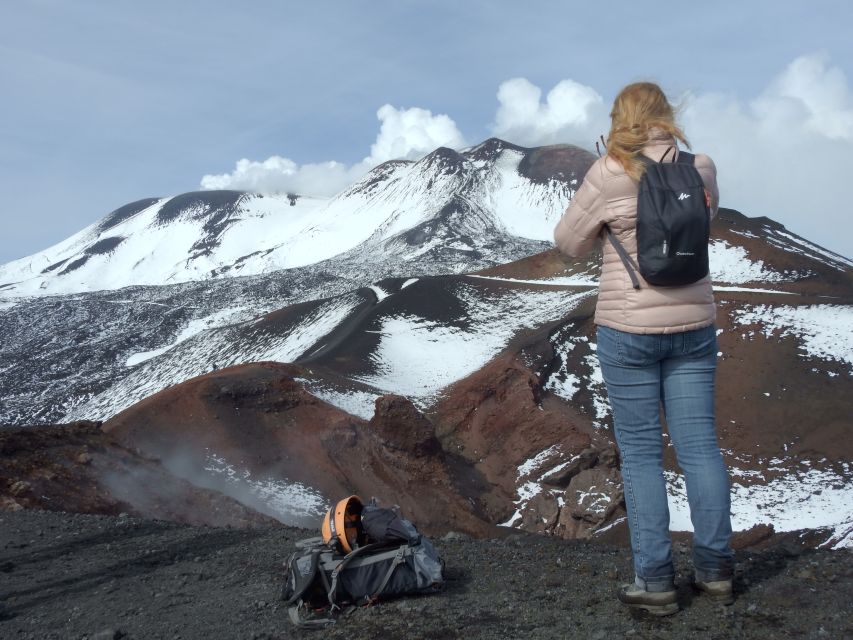 Taormina and Catania: Private guided Etna hike by cable car - Cable car views at 2,500 meters