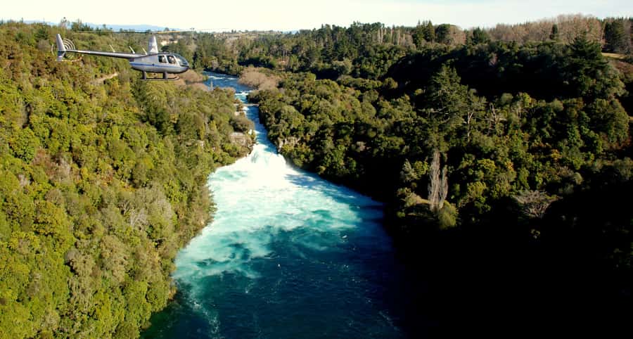Taupo: Huka Falls Helicopter Ride - Why the small three-person group matters