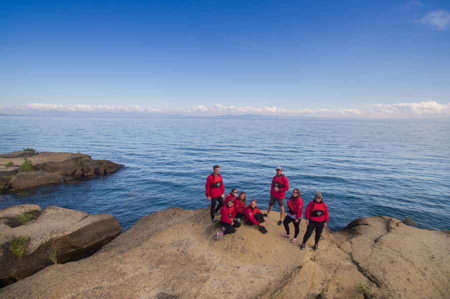 Taupo: Maori Rock Carvings Kayaking Tour - Crossing Lake Taupo in a kayak