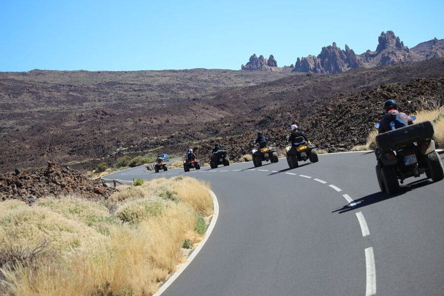 Teide National Park Day or Sunset Tour on Quads - Pine forest roads and the climb to Vilaflor