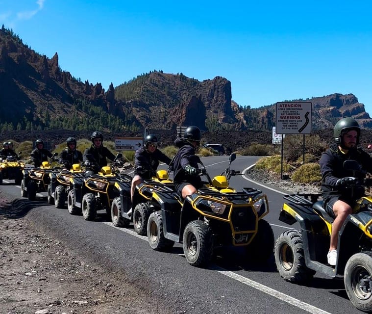 Tenerife: Guided Group Quad Tour on Mount Teide - Starting at Jurassic Quad Tenerife