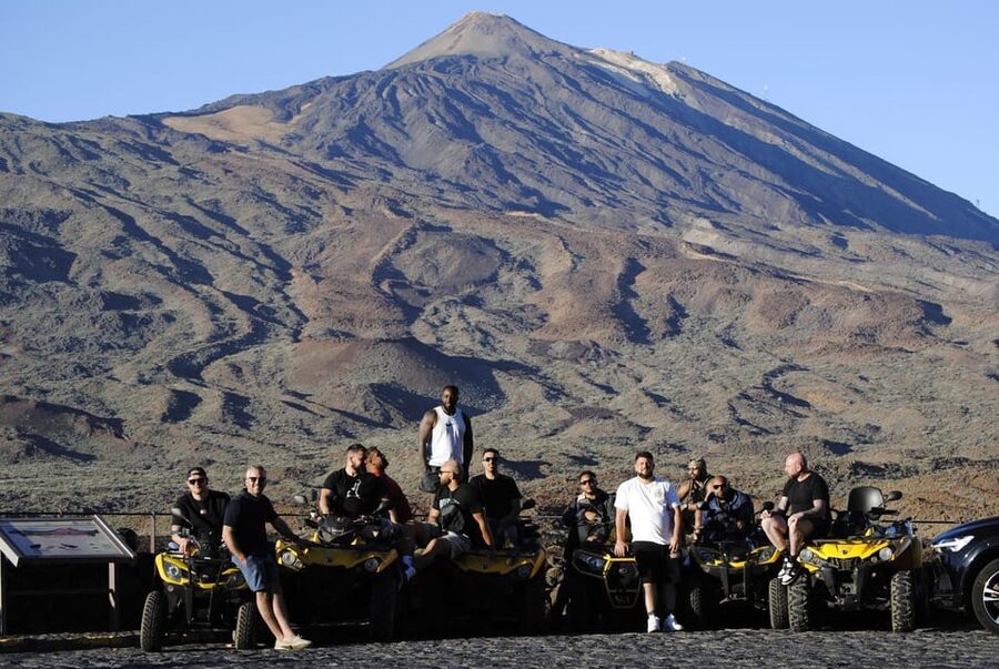 Tenerife: Guided Group Quad Tour on Mount Teide - Single or double quad riding